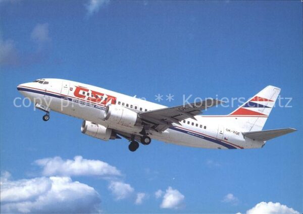 Flugzeuge Zivil CSA Boeing 737-500