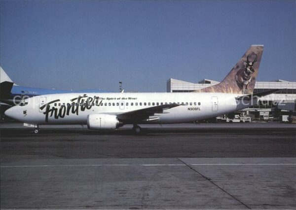 Flugzeuge Zivil Frontier Elk colours Boeing 737-300 N30