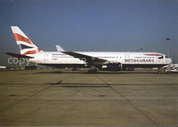 Flugzeuge Zivil British Airways Union Flag colours Boei