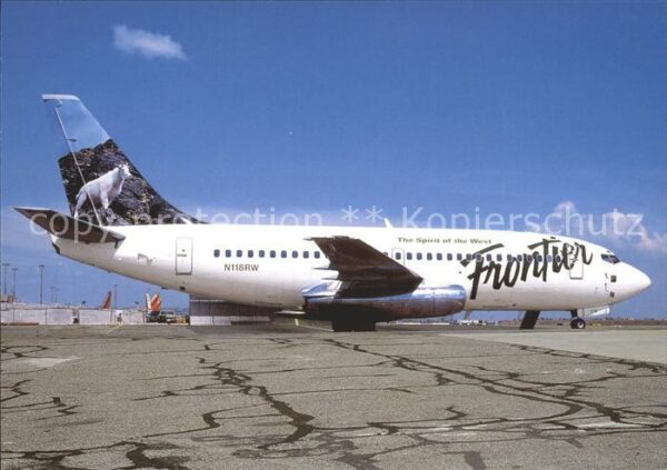 Flugzeuge Zivil Frontier Mountain Goat tail Boeing 737-