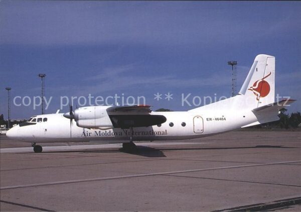 Flugzeuge Zivil Air Moldavia International Antonov 24 E
