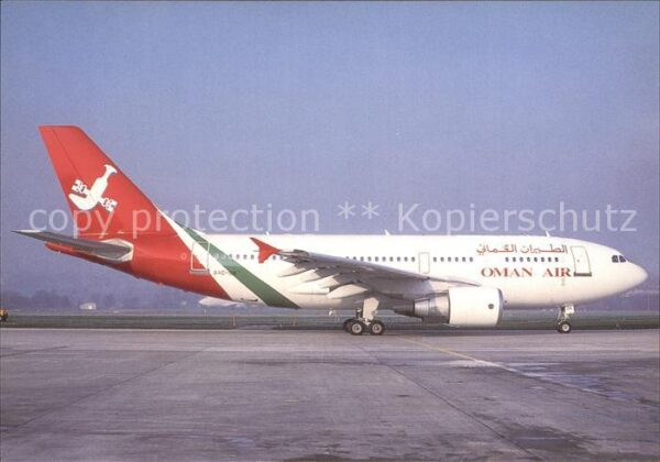 Flugzeuge Zivil Oman Air Airbus A310-322 A4O-OA c/n 409