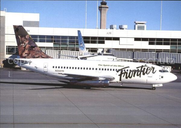 Flugzeuge Zivil Frontier Bobcat tail Boeing 737-200 N23