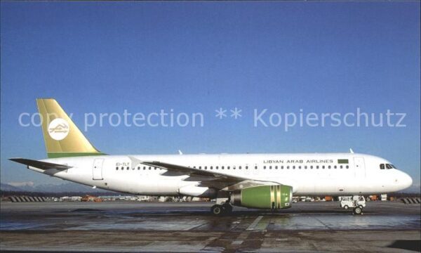 Flugzeuge Zivil Libyan Arab Airlines Airbus A-320 EI-TL