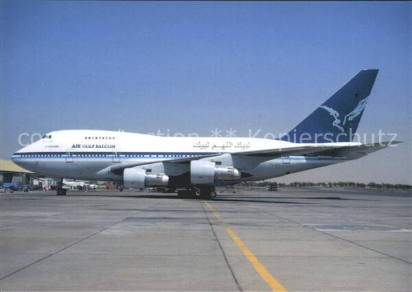 Flugzeuge Zivil Air Gulf Falcon Boeing 747-SP P4-GDF