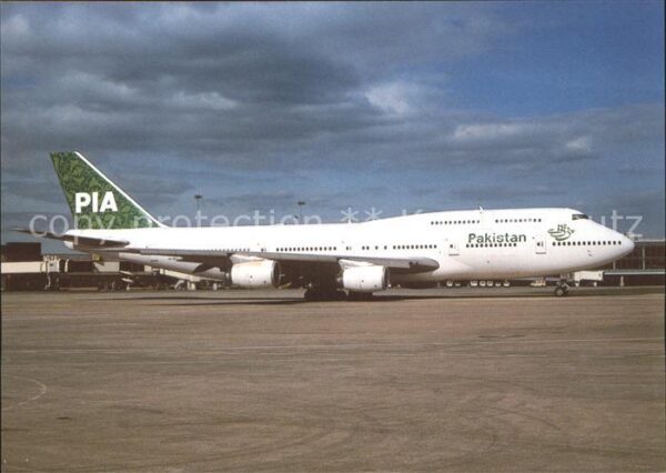 Flugzeuge Zivil Pakistan Boeing 747-367 AP-BFX cn 23709