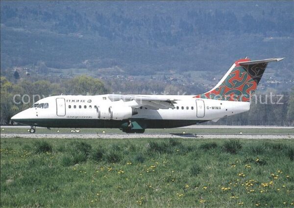 Flugzeuge Zivil Manx Airlines BAe 146-200 G-MIMA c/n E2