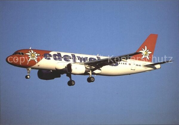 Flugzeuge Zivil Edelweiss Airbus A-320-214 C/n 942