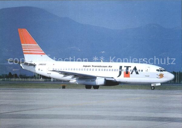 Flugzeuge Zivil JTA Japan Transocean Air B-737-2Q3A JA8