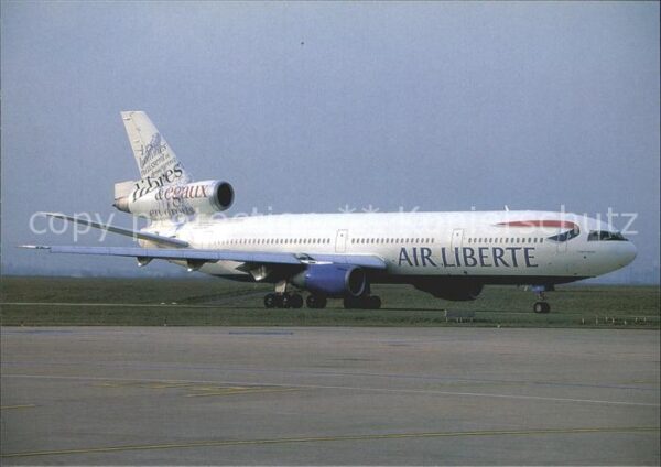 Flugzeuge Zivil Air Liberte Human Rights c/s DC-10-30 F