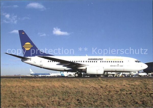 Flugzeuge Zivil Hamburg International B737-73S D-AWOH c