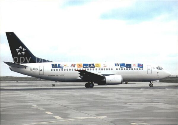 Flugzeuge Zivil British Midland B737-3Q8 G-BYZJ c/n 249