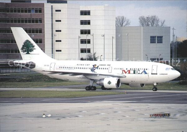 Flugzeuge Zivil MEA A310-222 3B-STJ c/n 350