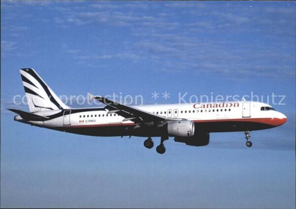 Flugzeuge Zivil Canadian A320-211 C-FNVV c/n 404