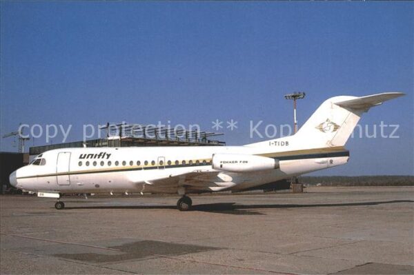 Flugzeuge Zivil Unifly Fokker F28 Mk. 1000 I-TIDB c/n 1