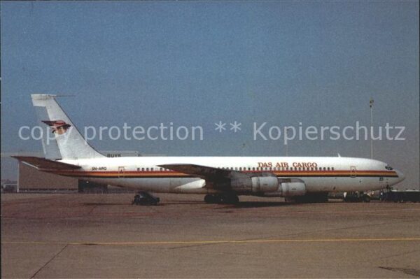 Flugzeuge Zivil Das Air Cargo Boeing 707-338C 5N-ARQ c/