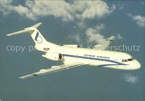 Flugzeuge Zivil Vietnam Airlines Fokker 70