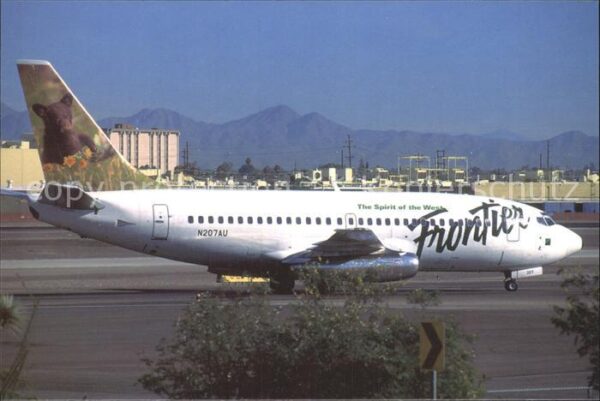 Flugzeuge Zivil Frontier Grizzly Bear Boeing 737-201 N2