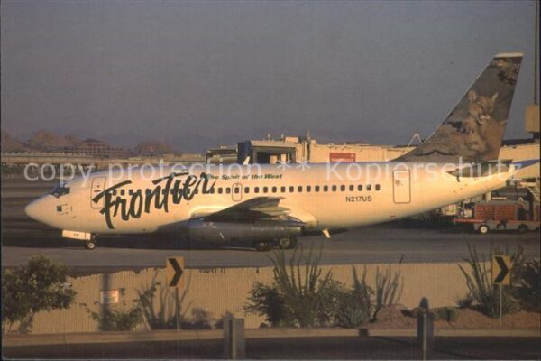 Flugzeuge Zivil Frontier Lioness and cub Boeing 737-201