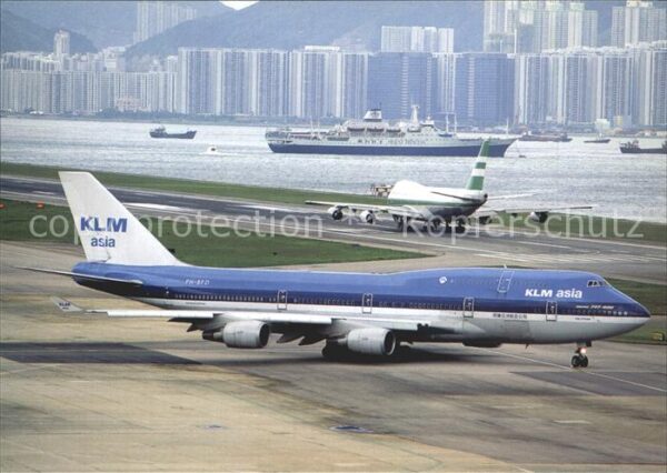 Flugzeuge Zivil KLM Asia B747-406 PH-BFD c/n 27001/737