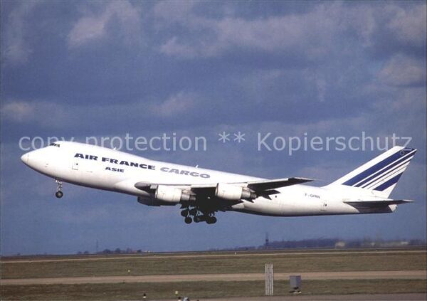 Flugzeuge Zivil Air France Asie Cargo B747-2B3F F-GPAN