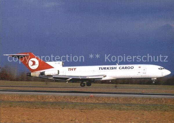 Flugzeuge Zivil THY Turkish Airlines B727-2F2 TC-JCD c/