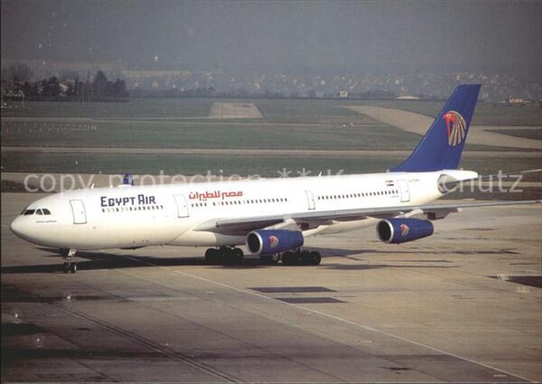 Flugzeuge Zivil Egyptair A340-212 SU-GBM
