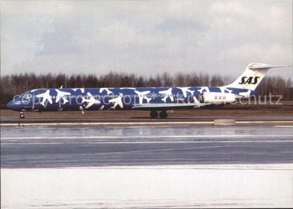 Flugzeuge Zivil Scandinavian Airlines DC-82 LN-RMD c/n