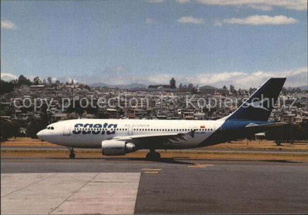 Flugzeuge Zivil Saeta Air Ecuador Airbus A-310-300 HC-B