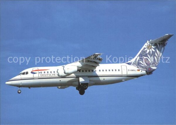 Flugzeuge Zivil Deutsche BA BAe 146-200 D-AMAJ c/n E202