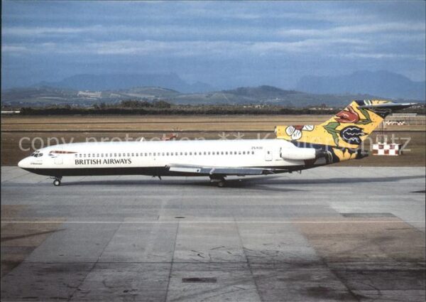 Flugzeuge Zivil British Airways Boeing 727-230 A ZS-NOU