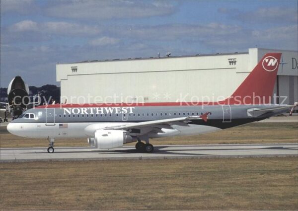 Flugzeuge Zivil Northwest Airlines A319-132 D-AVYP c/n
