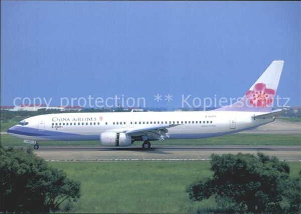 Flugzeuge Zivil China Airlines B737-8O9 B-18611 c/n 291