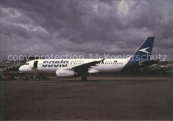 Flugzeuge Zivil Saeta Air Ecuador Airbus A-320 HC-BUM
