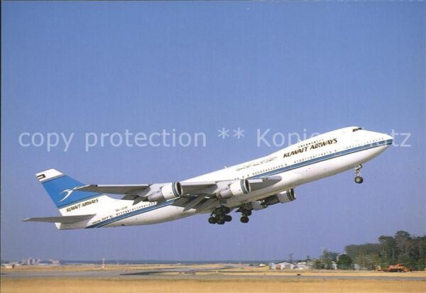 Flugzeuge Zivil Kuwait Airways Boeing 747-269B 9K-ADB c