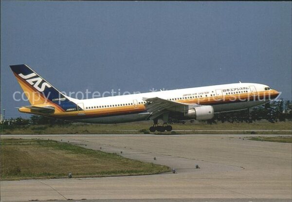 Flugzeuge Zivil JAS Japan Air System Airbus Industrie A
