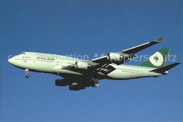 Flugzeuge Zivil Eva Air Boeing 747-45E