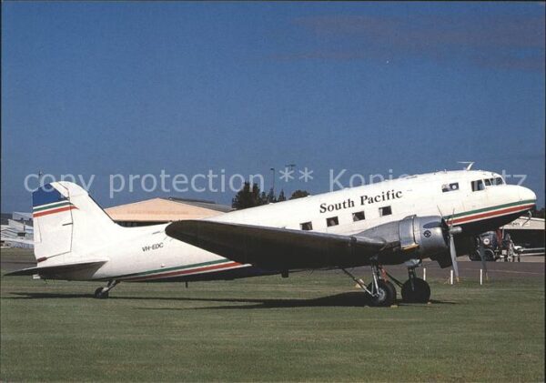 Flugzeuge Zivil South Pacific Douglas DC-3 VH-EDC c/n 1