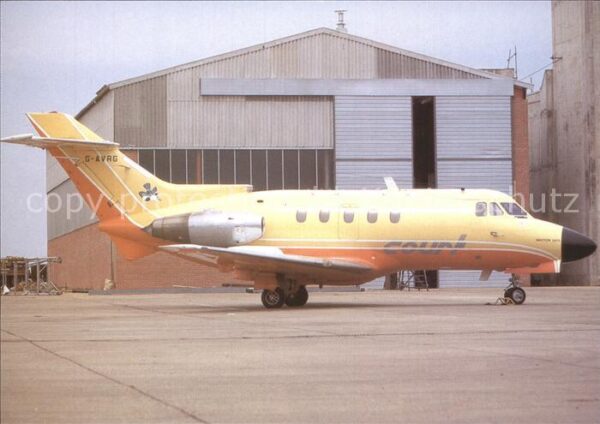 Flugzeuge Zivil Court Line Hawker-Siddeley HS-125