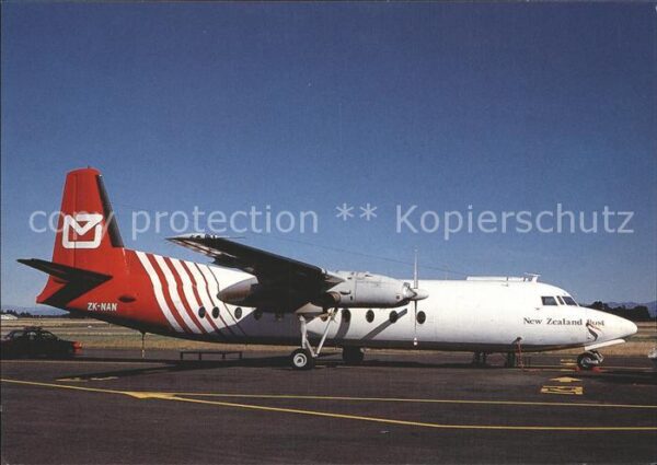 Flugzeuge Zivil New Zealand Post Fokker F-27-500 ZK-NAN