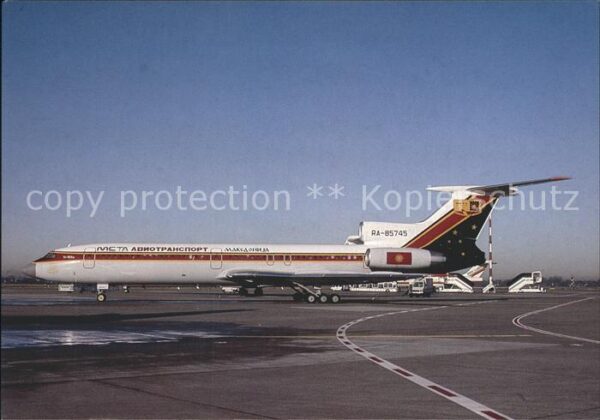 Flugzeuge Zivil META Aviotransport Macedonia Tupolev Tu