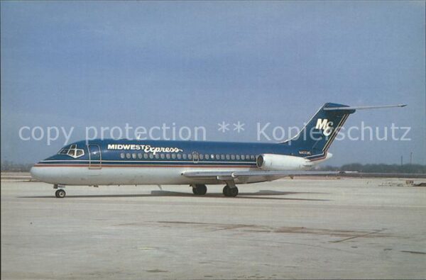 Flugzeuge Zivil Midwest Express McDonnell Douglas DC-9-