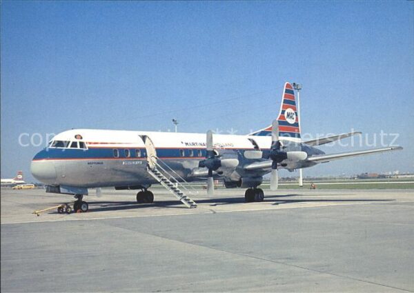 Flugzeuge Zivil Martinair Holland Lockheed L-188C Elect
