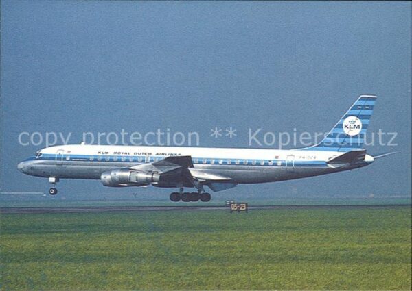 Flugzeuge Zivil KLM Royal Dutch Airlines Douglas DC-8-5