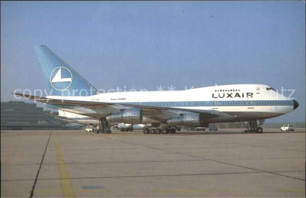 Flugzeuge Zivil AIRBORNE POSTCARD No.116 oeing 747SP-44