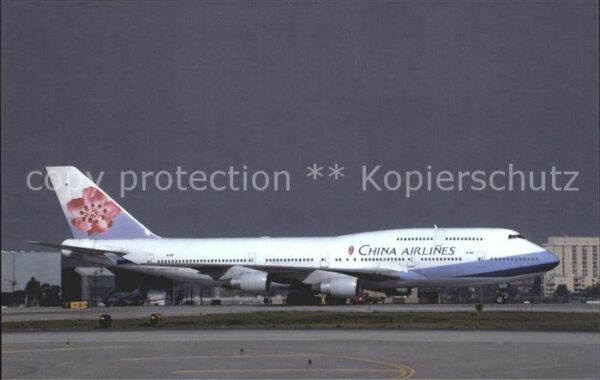 Flugzeuge Zivil China Airlines Boeing 747-400 B-163