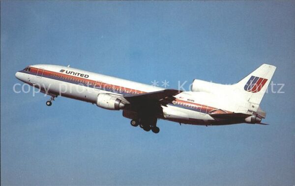 Flugzeuge Zivil United Airlines Lockheed L1011-500 a lo