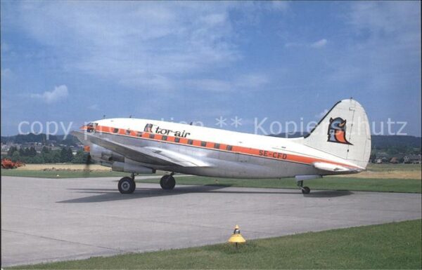 Flugzeuge Zivil Curtiss C-46C Super Commando SE-CFD c/n