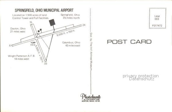Flugzeuge Zivil WRIGHT AIR LINES OHIO MUNICIPAL AIRPORT – Bild 2