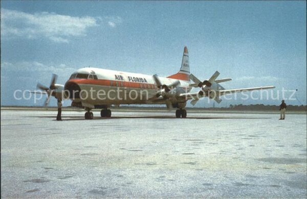 Flugzeuge Zivil AIR FLORIDA HISTORICAL AIRCRAFT POSTCAR